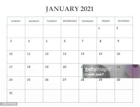 Calendario 2021 Fotografías E Imágenes De Stock Getty Images