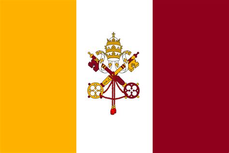 Flag Of The New Papal States By Sajtron385 On Deviantart