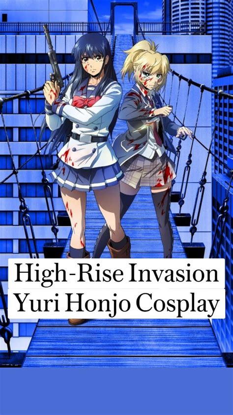 High Rise Invasion Yuri Honjo Cosplay Costume Takerlama Manga Girl