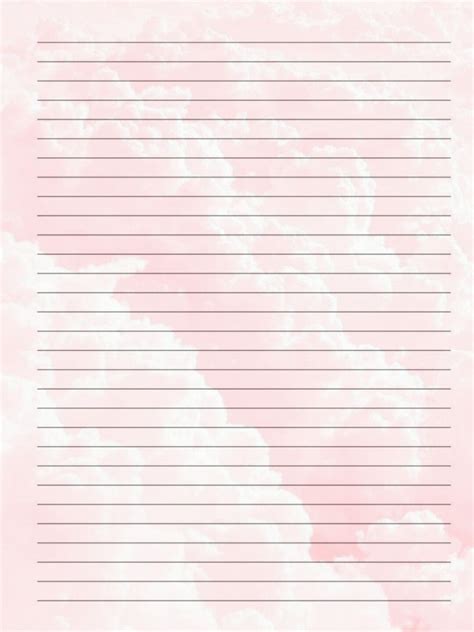 8 Best Printable Lined Stationery 59d