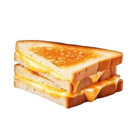 Ai Generated Toast Sandwich With Cheese Clip Art 40210960 Png