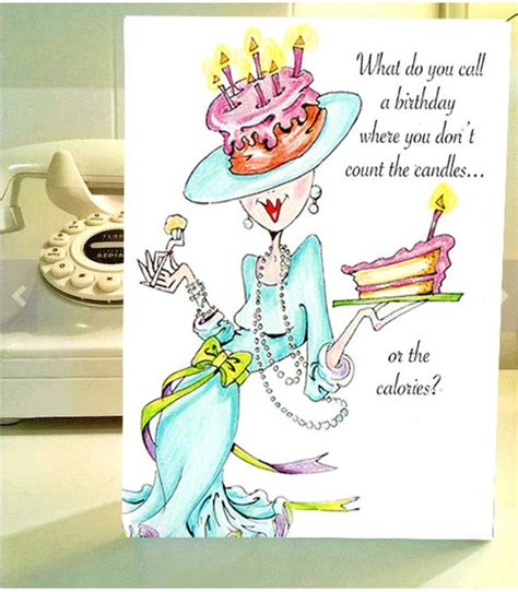 Funny Birthday Card Funny Women Humor Greeting Cards For Her Women Humor Funny Women Cards
