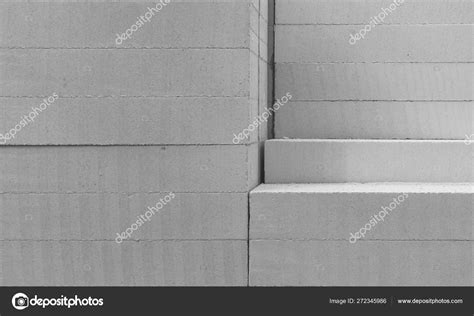 Gas Concrete Blocks Cement Blocks Background Of Cement Blocks Stock