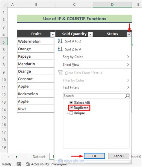 How To Find Duplicates In Excel And Copy To Another Sheet 5 Methods