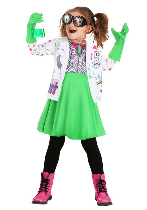 Disfraz De Científico Loco Para Niños Pequeños Multicolor Yaxa Store