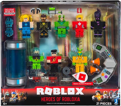 Roblox is a great platform to engage with because of its flexibility. Roblox Heroes of Robloxia Feature Playset: Amazon.co.uk ...