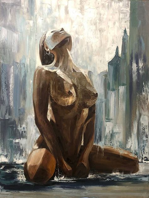 Nude Oil Painting Female Figure Beauty Art Erotic Painting By Iuliia Bondar Saatchi Art