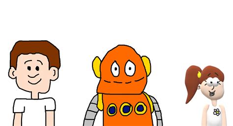 tim and moby from brainpop and luan loud by mjegameandcomicfan89 on deviantart