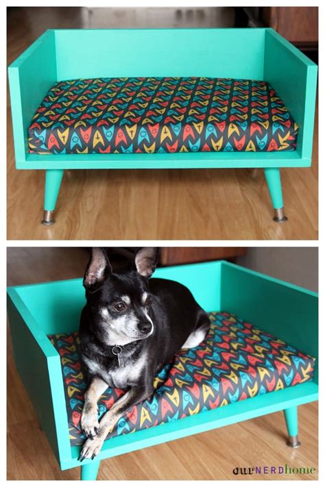 19 Wooden Dog Beds To Create For Your Furry, Four-Legged Friends