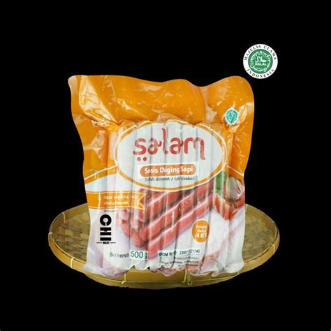 Jual Sosis Sapi Long Salam 500gr Frozen Food Halal Di Lapak Chimart Id