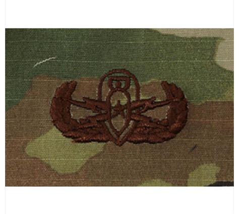 Vanguard Air Force Embroidered Badge Explosive Ordnance Disposal Senior