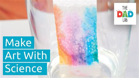 Make Art With Science Creative Kids Science Experiment Youtube