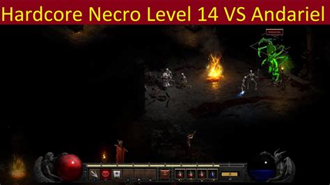 Diablo Resurrected Hardcore Normal Totenbeschwörer Andariel mit Level Summoner Marvin