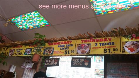 View the menu, check prices, find on the map, see photos and ratings. Online Menu of Tacos Elsinore Restaurant, Lake Elsinore ...