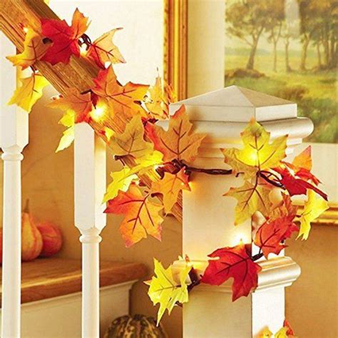 Pas Cher Nouveau Thanksgiving Décorations Accrocher Lumineux Automne