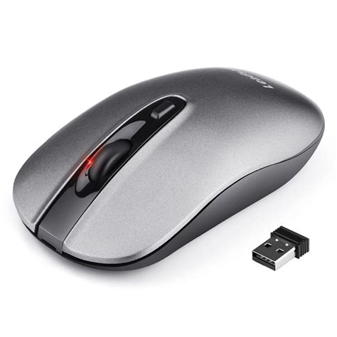 Buy Leadsail Wireless Silent Usb Mouse For Laptop Cordless Rechargeable