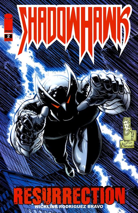 Shadowhawk Vol 3 2 Variant Cover Art By Tone Rodriguez And Frank Bravo