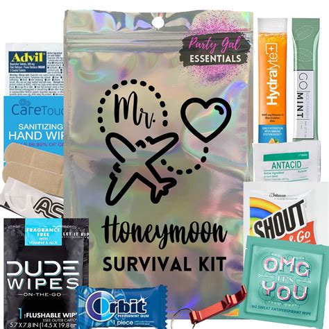Honeymoon Survival Kit Etsy