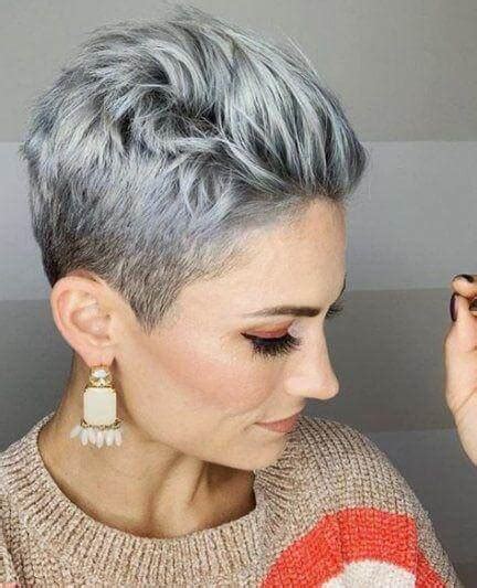 14 Incredible Silver Short Haircut For Women That Are Cute