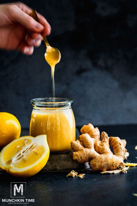 Ginger Lemon Honey Syrup Recipe Natural Immune Booster Ginger Tea