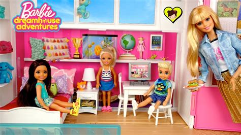 Barbie Chelsea Invita A Sus Amigos A Jugar En Nueva Casa De Dreamhouse