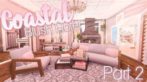 Roblox Bloxburg Coastal Blush Hotel Part Speedbuild My XXX Hot Girl