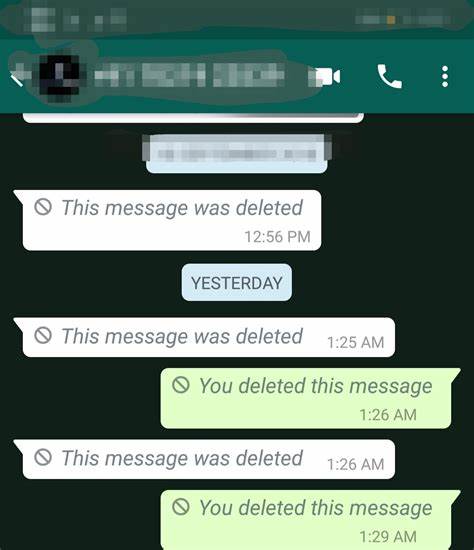 How To See Deleted Messages?