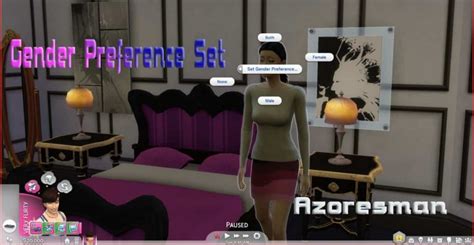 Gender Preference Set Mod Sims 4 Mod Mod For Sims 4
