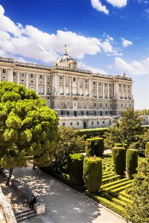 Le Palais Royal Palacio Real Madrid Espagne Cap Voyage
