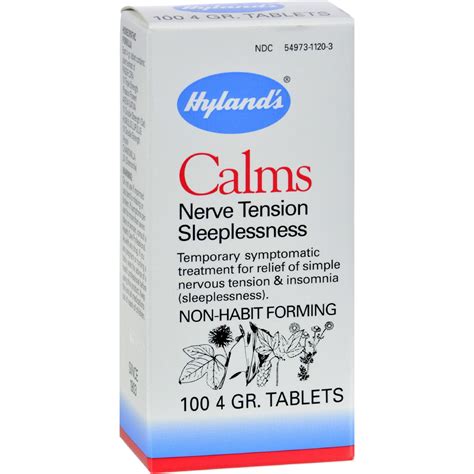 Hylands Calms 100 Tablets