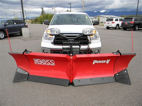 Boss Snow Plow Toyota Tundra