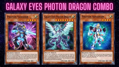 Galaxy Eyes Photon Dragon Deck Duel Links Fioletowe Usta