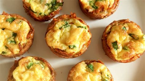 Mini Ham And Cheese Quiches Easter Recipe Just Eat Life Youtube