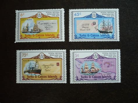 Stamps Turks Caicos Scott Mint Never Hinged Part Set Of