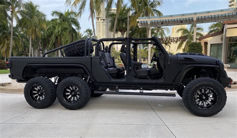 The Sf6x6g Our Exclusive Jeep Gladiator 6x6 South Florida Jeeps