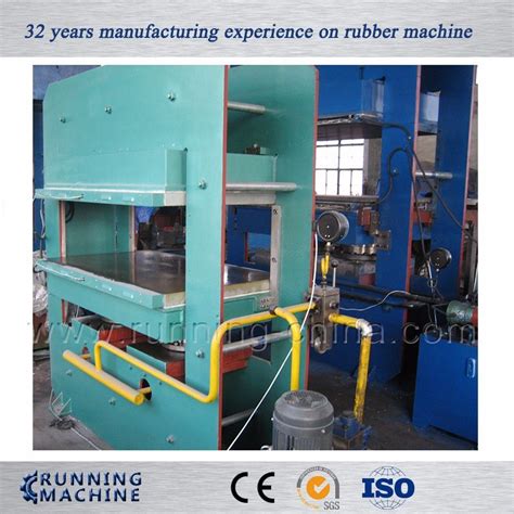 Frame Type Vulcanizing Press With Push Pull Mould China Rubber