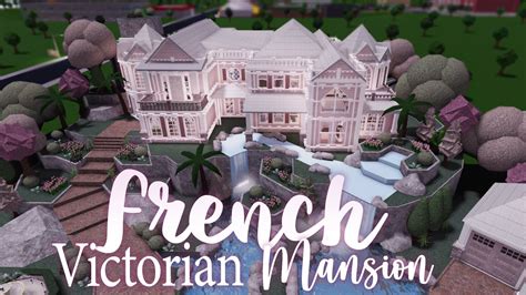 Roblox Bloxburg French Victorian Mansion House Build YouTube
