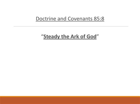 Doctrine And Covenants Ppt Download
