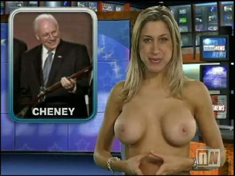 Michelle Pantoliano Nua Em Naked News