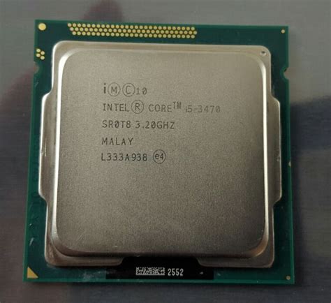 Intel Core I5 I5 3470 32ghz Quad Core Lga1155 Desktop Processor Cpu