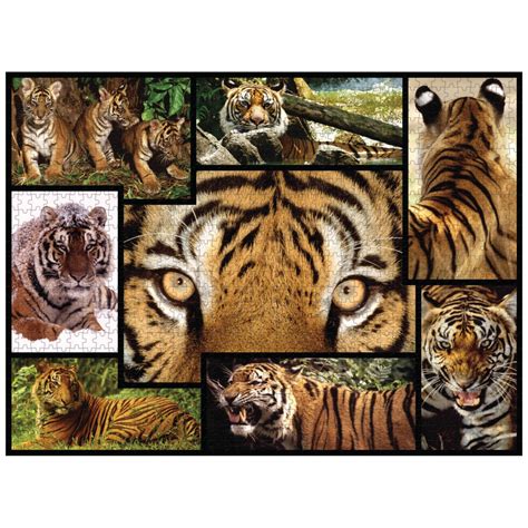 Wwf 1000 Piece Puzzle Tigers Puzzles