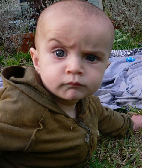 Very Skeptical Baby Blank Template Imgflip