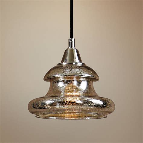 Mercury Glass Pendant Lighting Lamps Plus