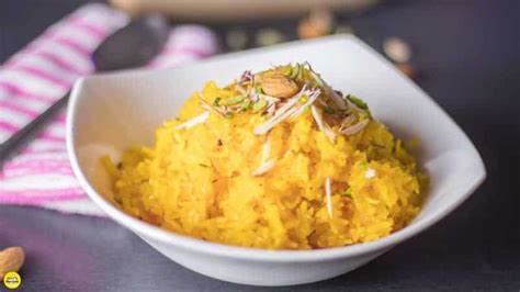 Indian Sweets Rice Recipes Kesaria Meetha Chaawal