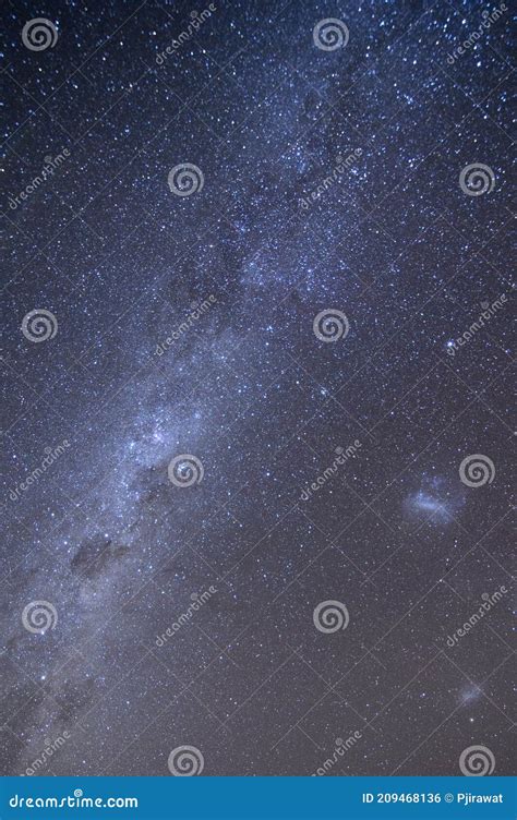 Beautiful African Night Sky Galaxy Background Stock Photo Image Of