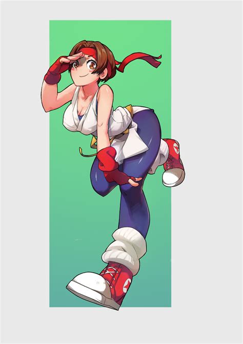 Yuri Sakazaki The King Of Fighters And 1 More Drawn By Ioioi