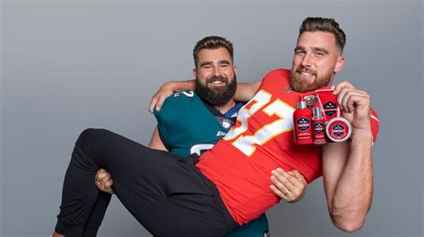 The Power Of A Well Groomed Beard Featuring Jason And Travis Kelce Gq