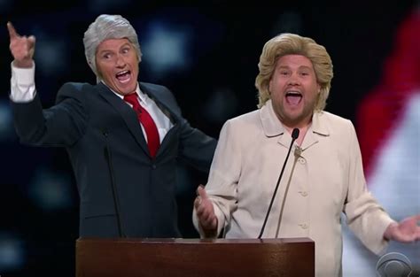 Watch James Corden Denis Leary Sing Trumps An Asshole Dressed As