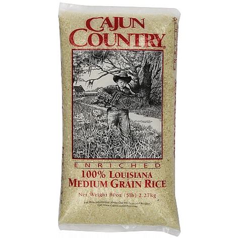 Cajun Country Medium Grain 5 Lb Closeout 023957701257 Closeout