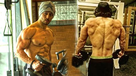tiger shroff s gym workout video do bollywood actors take steroids youtube